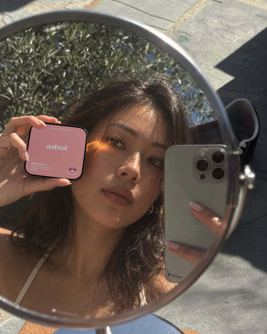 Customer using the product