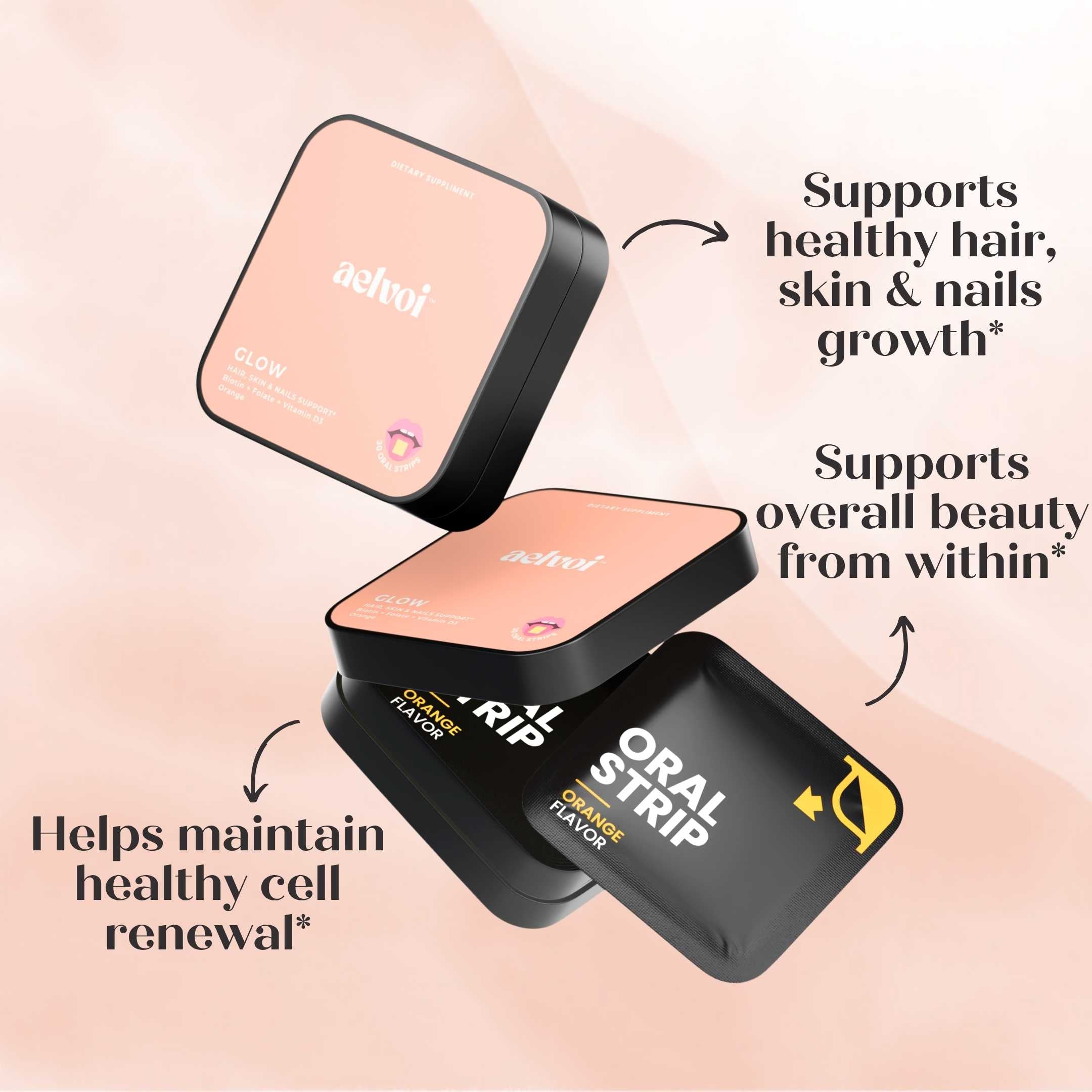 Hair, Skin and Nails Strips